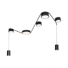 Zumaia oprawa wisząca led 42W 3000K 3360lm czarna